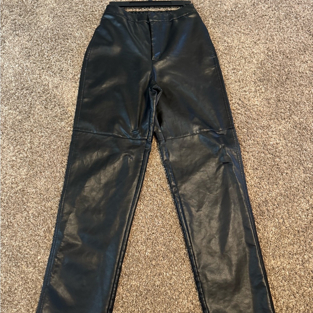 Wayf Black Straight Leg Jeans